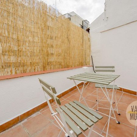 Atico Calle Silva Para 3Pax Con Terraza Esquina Con Gran Via E2 Madryt Zewnętrze zdjęcie