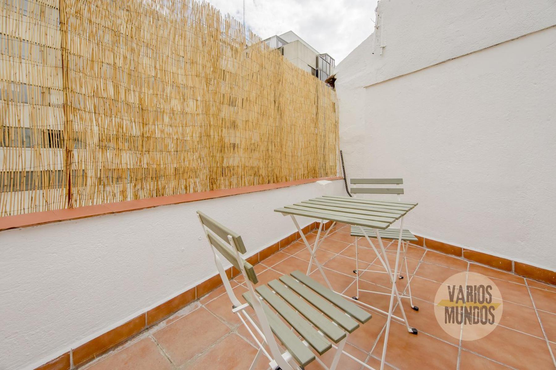 Atico Calle Silva Para 3Pax Con Terraza Esquina Con Gran Via E2 Madryt Zewnętrze zdjęcie