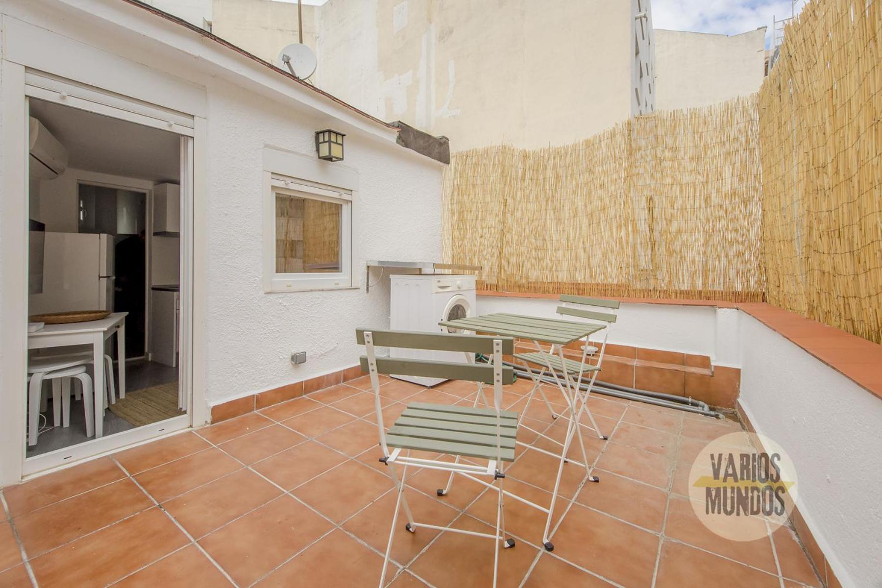 Atico Calle Silva Para 3Pax Con Terraza Esquina Con Gran Via E2 Madryt Zewnętrze zdjęcie